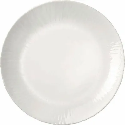 Produktbild von Flad plade Bormioli Coconut Weiß Gehärtetes Glas (ø 27 cm)
