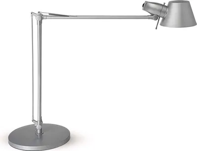 Produktbild von MAUL Tischleuchte MAULrock E27 LED 3.000 K Standfuß silber