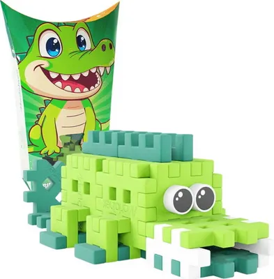 Produktbild von Mini PocketPets Krokodil-Waffelblöcke 06910