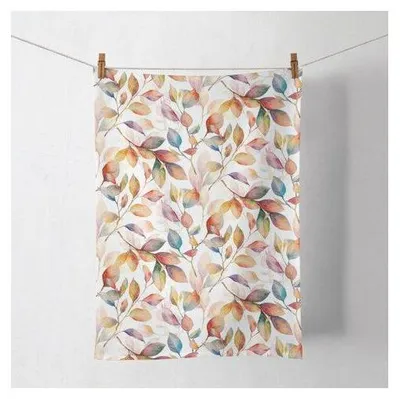Imagen del producto de Ambiente: Paño de cocina – Hojas de colores