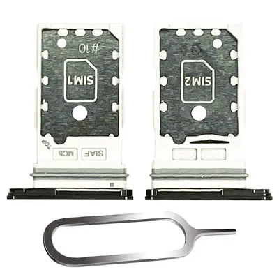 Produktbild von Samsung Galaxy S23 / Plus 5G Sim Karten Halter Tray Adapter Fach Stecker Slot Nadel Pin Dual Phantom Black Schwarz