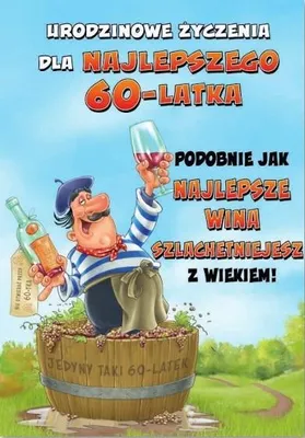 Produktbild von Grußkarte zum 60. Geburtstag MF22 – Trend