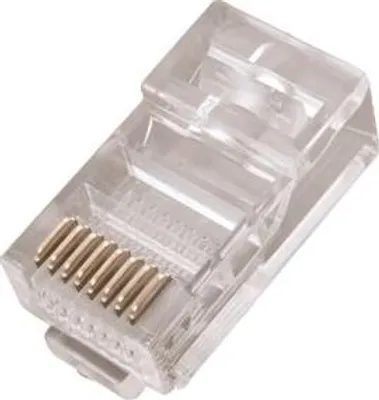 Obrázok produktu pre WP WPC-MDP-882-5U-R06, RJ45, Priehľadná, Samec, Priamy, Polykarbonát, Cat5e