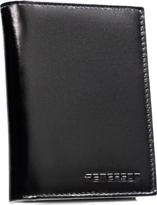 Produktbild von Peterson Portemonnaie aus Leder für Männer Dlubfy schwarz One size