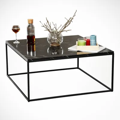 Produktbild von Skye Decor, Poly - Royal, Couchtische, Schwarz, 75 x 43 x 75 cm