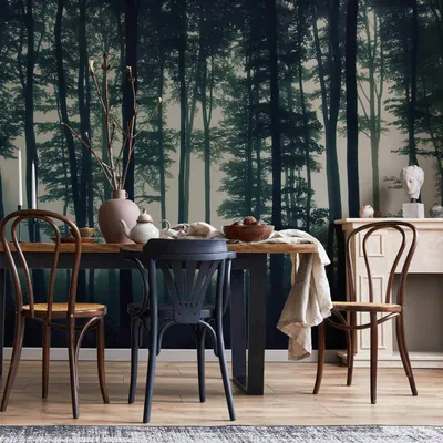 Produktbild von Vlies Fototapete - Dark Forest 450x315 cm Landschaften c-B-0223-a-a