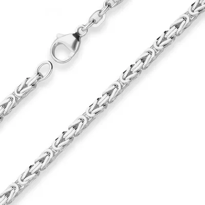 Produktbild von 3,2mm Armband Königskette Silberarmband Armschmuck aus 925 Silber 19cm