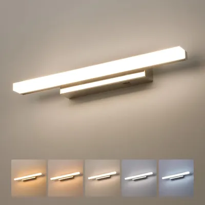 Productafbeelding van 40CM LED Spiegellamp Badkamer, 5 Kleurtemperaturen IP44