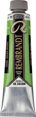 Image de Rembrandt peinture à l'huile en tube 40 ml vert permanent 614