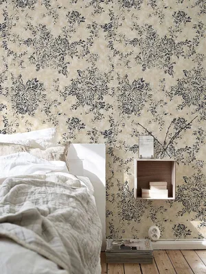 Produktbild von Coloray Fototapete 360x250 cm Latextapete Magicstick - Alte floralweiße