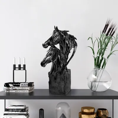 Produktbild von Evila Originals, Yak-043-C, Dekoratives Objekt, Schwarz, 100% POLYESTER, 30 x 30 x 61 cm