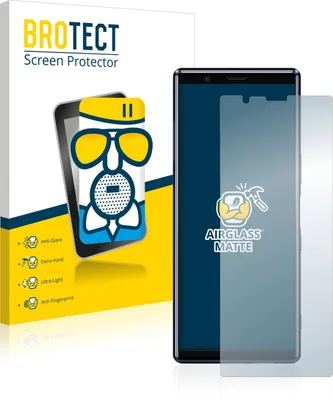 Produktbild von BROTECT Entspiegelungs Schutzglas für Sony Xperia 5 Schutzfolie Panzer Folie Glas Display Schutz matt