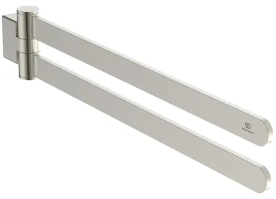 Immagine prodotto di Ideal Standard Conca Porte-serviettes double, orientable, T5396GN, T5396GN