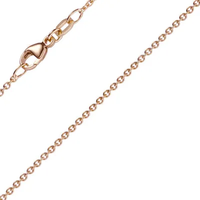 Produktbild von 1,5mm Rund-Ankerkette aus 585 Gold Rotgold Kette Collier Halskette, 50cm