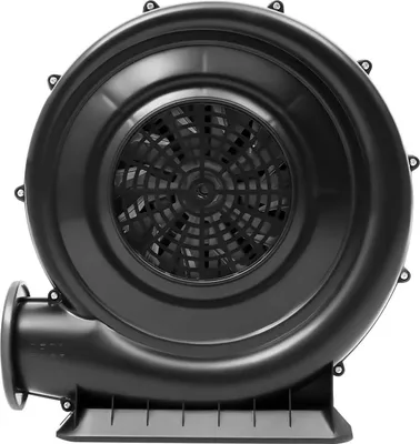 Obrázok produktu pre Vzduchové dúchadlo – vysokotlakové radiálne dúchadlo X50 – 370 W – 220 V – 50 Hz – striedavý prúd – nepretržitá prevádzka – pre nafukovacie hrady/nafukovacie atrakcie
