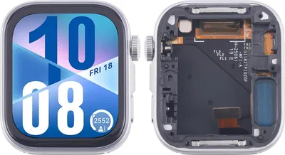 Image de Pour Huawei Watch Fit 4 pièce de rechange écran LCD avec cadre Argent réparation