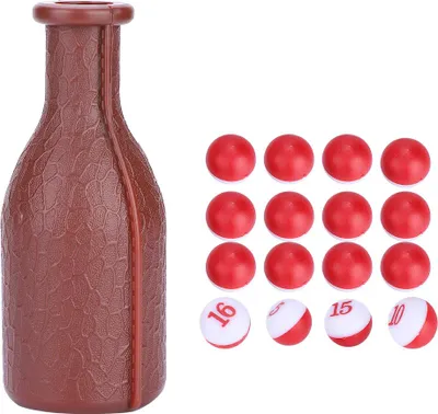 Produktbild von Billard-Shaker-Flasche und 16 nummerierte Tally-Kugeln, Pool-Würfel, Billard-Zubehör