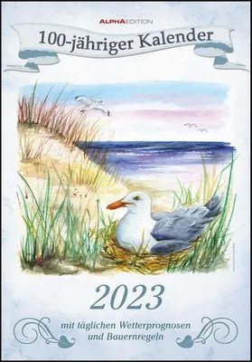 Produktbild von 100-jähriger Kalender 2023 - Bildkalender 24x34 cm