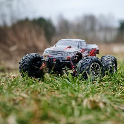 Obrázok produktu pre Diaľkovo ovládané terénne RC auto Q901 1:16 bezkartáčové 52 km/h 2,4 GHz 4CH červené