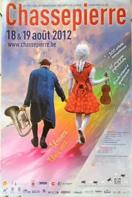 Zdjęcie produktu dla Chassepierre - Festiwal 2012 - PLAKAT - 40x60 cm