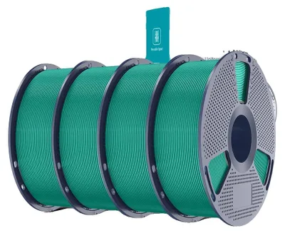 Zdjęcie produktu dla Filament 3D, materiał przyjazny dla środowiska, wysoka kompatybilność, kolor zielony szklany