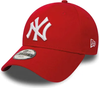 Produktbild von New Era 9Forty Stretched KIDS Cap - NY Yankees rot - Youth
