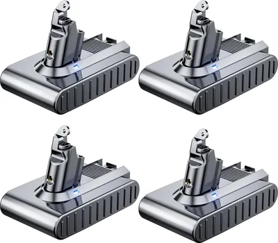 Produktbild von Akkutausch, 7000mAh Kapazität, kompatibel mit mehreren Modellen, 4 Batterien