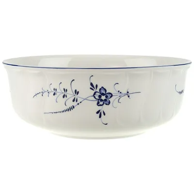 Produktbild von Villeroy & Boch 1023413160, Suppenschüssel, Rund, Porzellan, Blau, Weiß, 3,156 l, Old Luxembourg