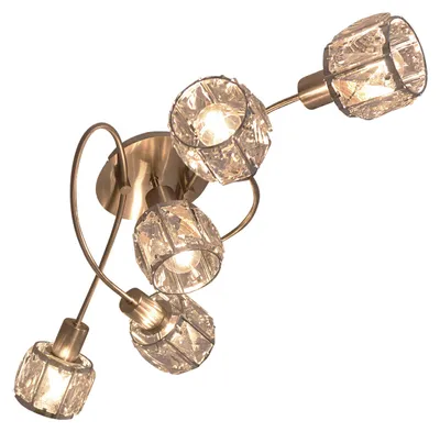 Zdjęcie produktu dla Josefa lampa sufitowa E14 61x36cm stal jasna