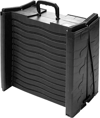 Zdjęcie produktu dla Składana rampa dla dużych, średnich i małych psów, antypoślizgowa, o długości 152 cm i szerokości 38,1 cm, z wykładziną, przenośna rampa dla zwierząt do samochodów osobowych, SUV-ów i ciężarówek