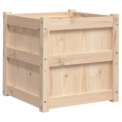 Immagine prodotto di Fioriera da Giardino 50x50x50 cm in Legno Massello di Pino