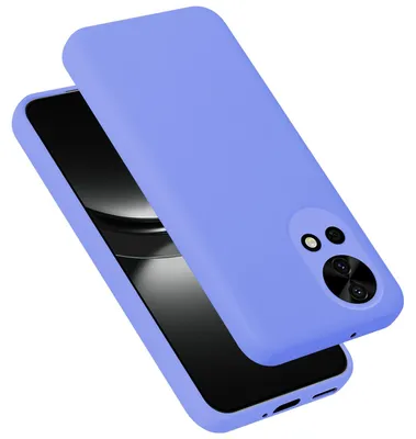 Produktbild von Cadorabo Hülle für Huawei Nova 12 Hülle Silikon Handyhülle Case aus flüssigem Silikon, Kratzfeste und stoßfeste Schutzhülle für Huawei Nova 12