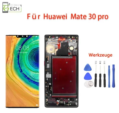 Produktbild von Original Huawei Mate 30 PRO LCD Display mit Rahmen Touchscreen Bildschirm