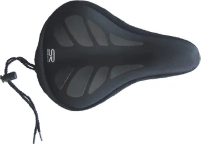 Produktbild von Selle Royal SCGL100A15800 żelowy pokrowiec na siodełko, unisex, duży, 258x226mm, ok. 264g, czarny