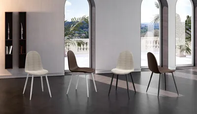 Produktbild von Simil Rattanstuhl - Braun 4 Stk