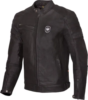 Immagine prodotto di Giacca in pelle da moto Merlin Alton II D3O, nero, M