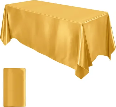 Imagen del producto de Mantel antimanchas y resistente a las arrugas - Rectangular, 147 x 320 cm - Lavable - Diseño elegante - Ideal para fiestas y bodas - Cubre mantel