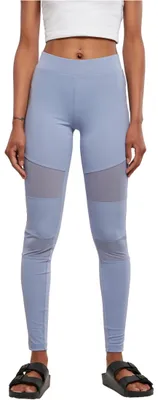 Produktbild von Urban Classics Damen Ladies Tech Mesh Leggings Leggings, Violablue, L