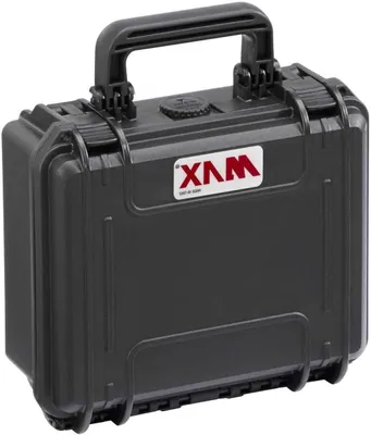 Productafbeelding van Waterdichte Opbergkoffer - Beschermende Doos - Apparatuur Vervoeren - IP67 Gecertificeerd - 25.8 x 11.8 x 24.3 cm - Zwart