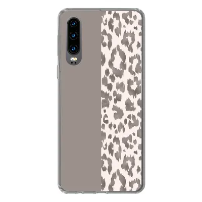 Produktbild von MuchoWow® Handyhülle Schutzhülle Hülle für Huawei P30 Mantel - Tiere - Design Silikon Softcase Handy Hülle - Kartenbesitzer