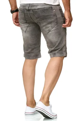 Produktbild von Red Bridge Herren Keep Back Jeans Shorts kurze Hose Grau W32