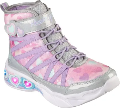 Produktbild von Skechers Sweetheart Lights - Dreamy Love 302667L-SMLT, Winterschuhe, für Mädchen, Silber