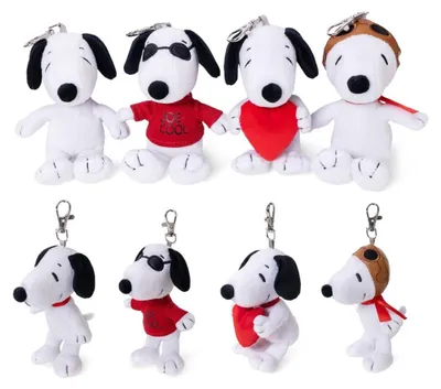 Immagine prodotto di Set di portachiavi Peanuts Snoopy 10 cm (12)