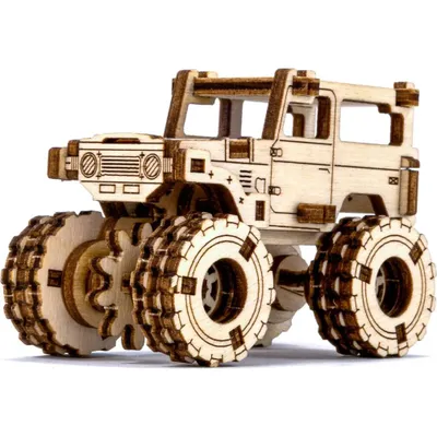 Immagine prodotto di WOODEN CITY 3D puzzle Superfast monster truck 5