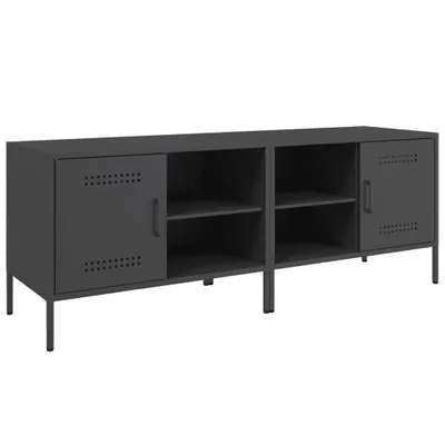 Obrázek produktu pro TV skříňky 2 ks černé 68 x 39 x 50,5 cm ocel