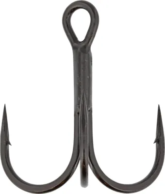 Produktbild von Westin Treble Hook Black Nickel - Drillingshaken, Größe/Packungsinhalt:Gr. 6 / 8 Stück