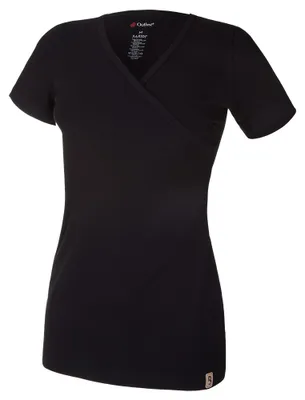 Produktbild von Damen T-Shirt kurzer Ärmel dünn Outlast® - Schwarz, L