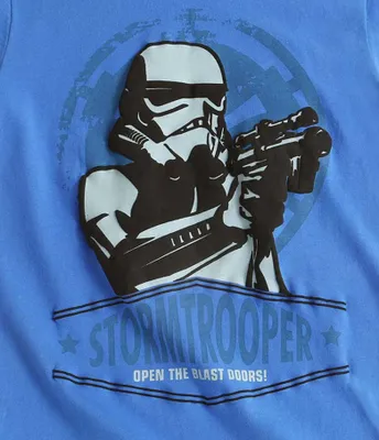 Produktbild von Star Wars-The Clone Wars T-Shirt blau (128|blau)