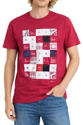 Produktbild von Diesel "T-Joe-RX" Herren T-Shirt Rundhalsausschnitt Kurzarm Rot