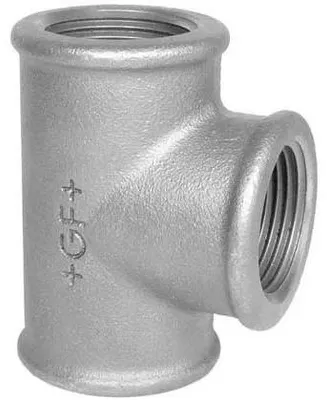 Productafbeelding van Georg Fischer T-stuk, figuur 130, 3/4 inch, verzinkt, 1 stuk.